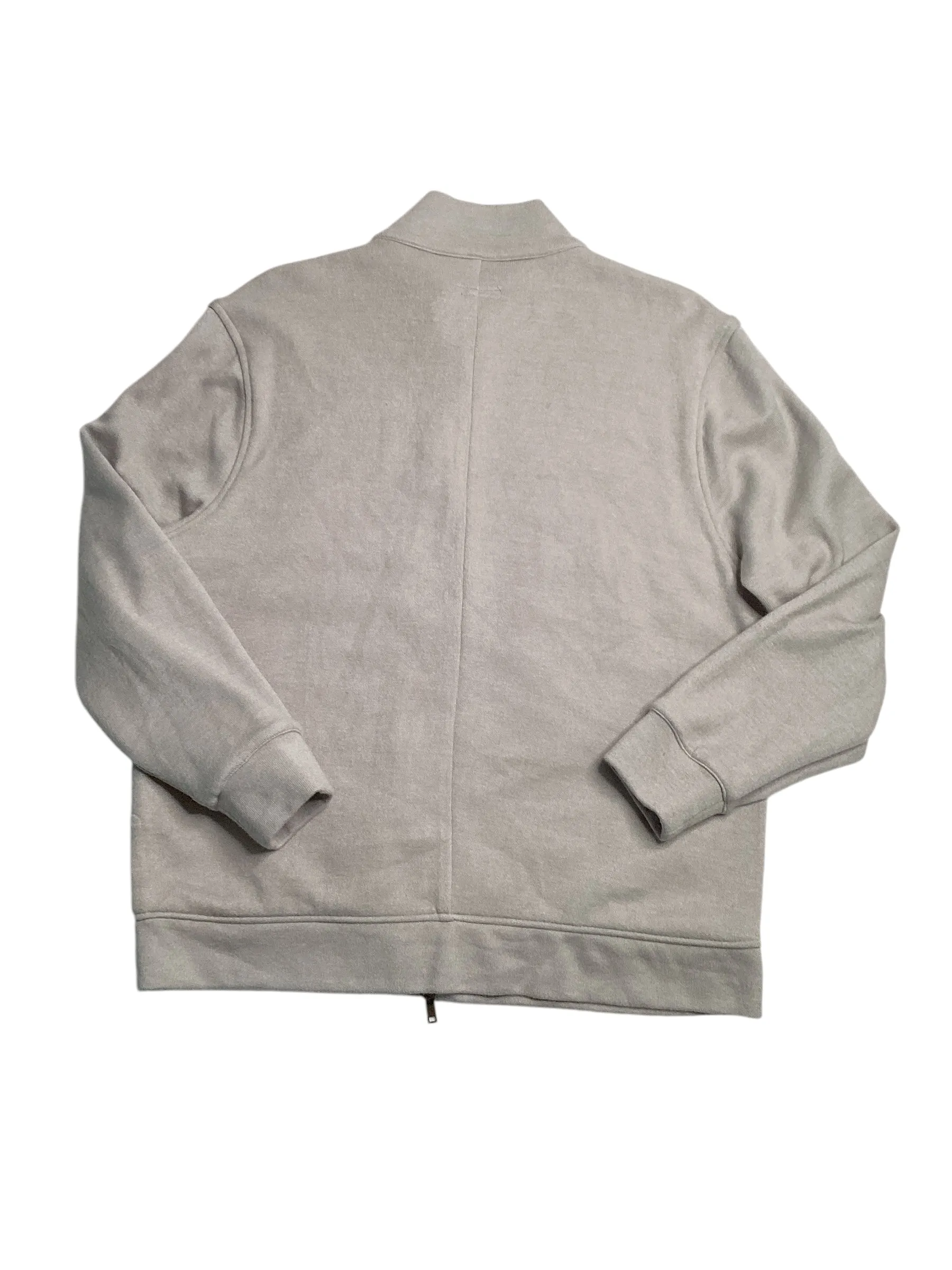 Alfani Mens Bomber Jacket Coat Large Grey Solid