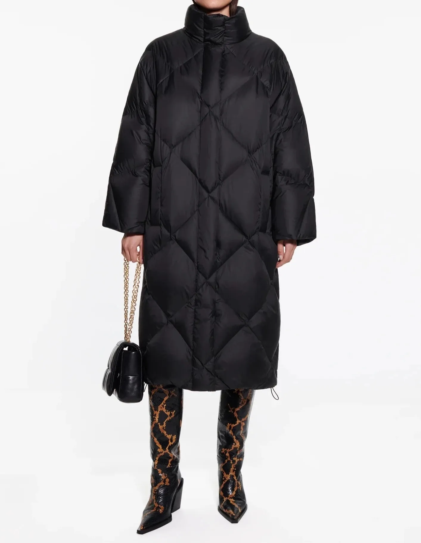 Anissa Coat in Black
