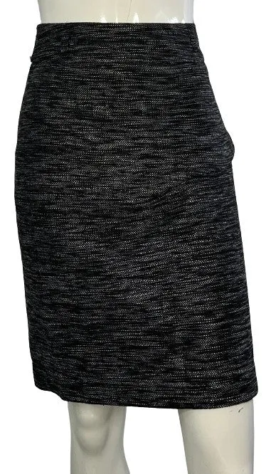 Ann Taylor Skirt Black, White Size 2 SKU 000292-3