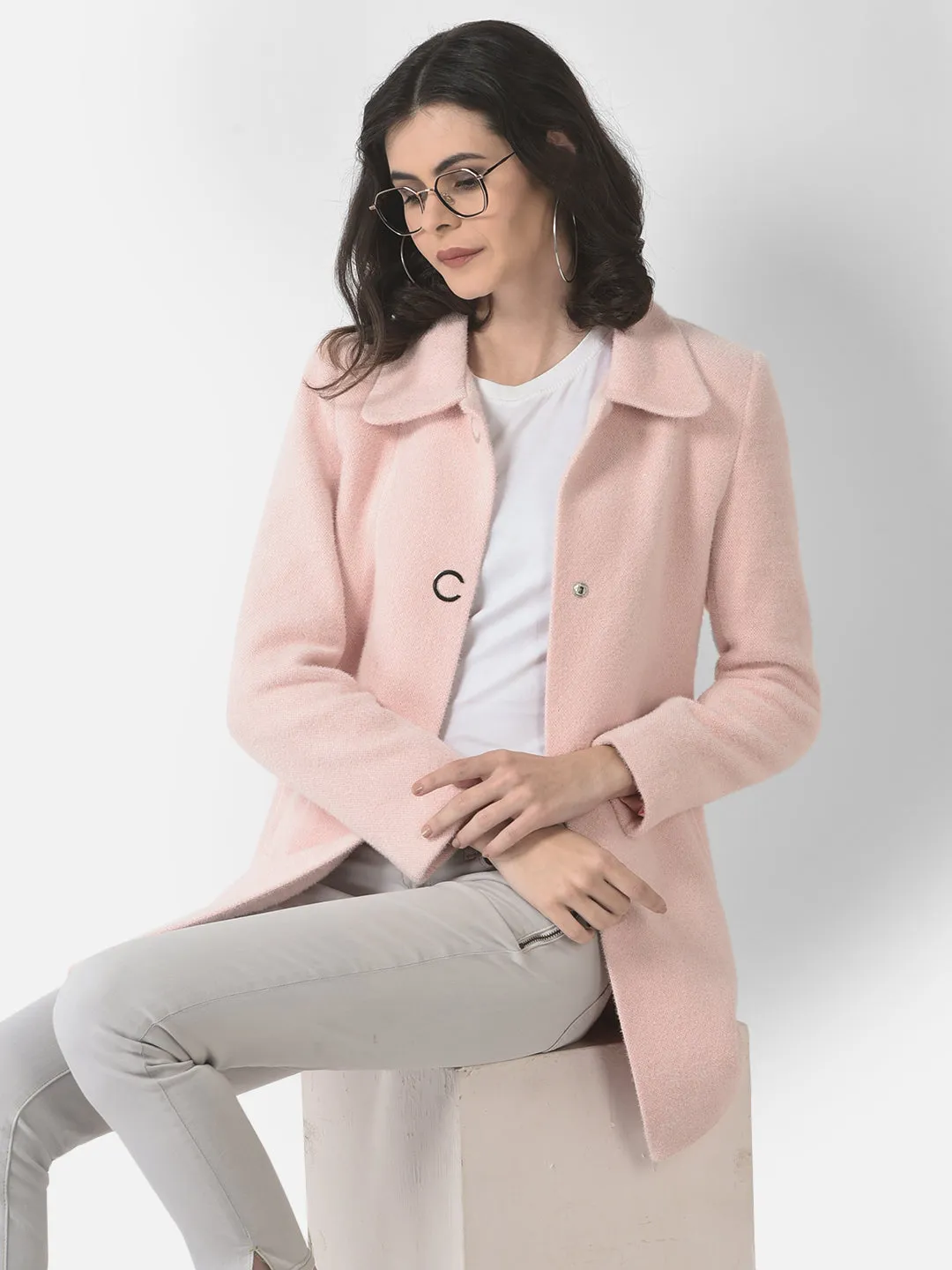 Baby Pink Overcoat