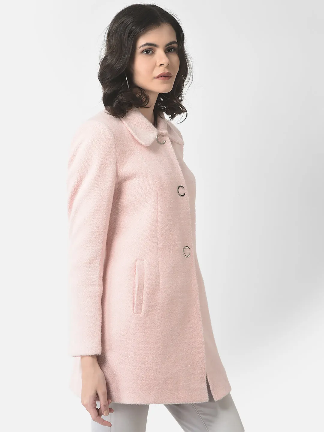 Baby Pink Overcoat