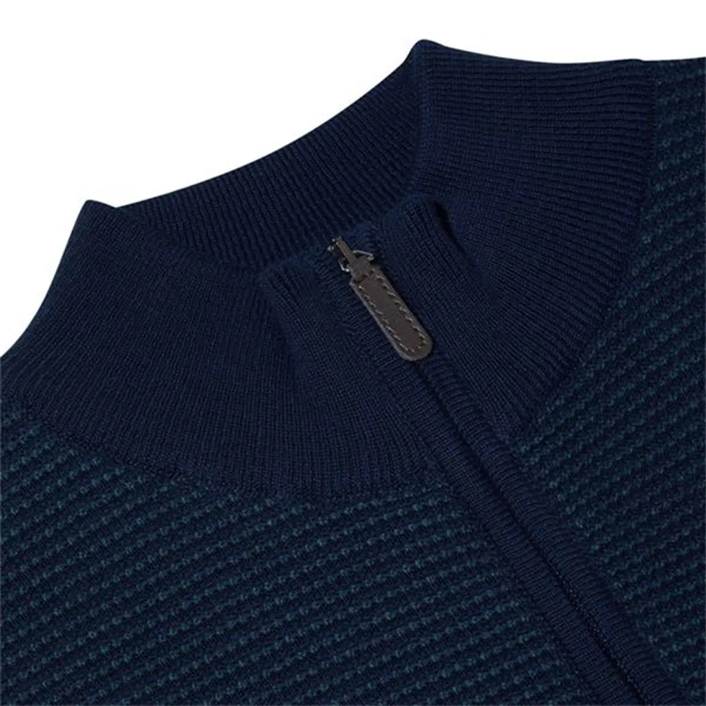 Benetti Quarter Zip Knitwear | Robert Olive