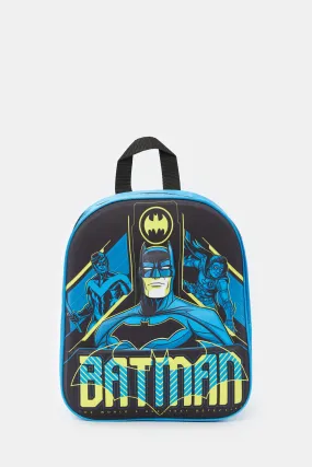 Boys Navy Batman 3D Backpack
