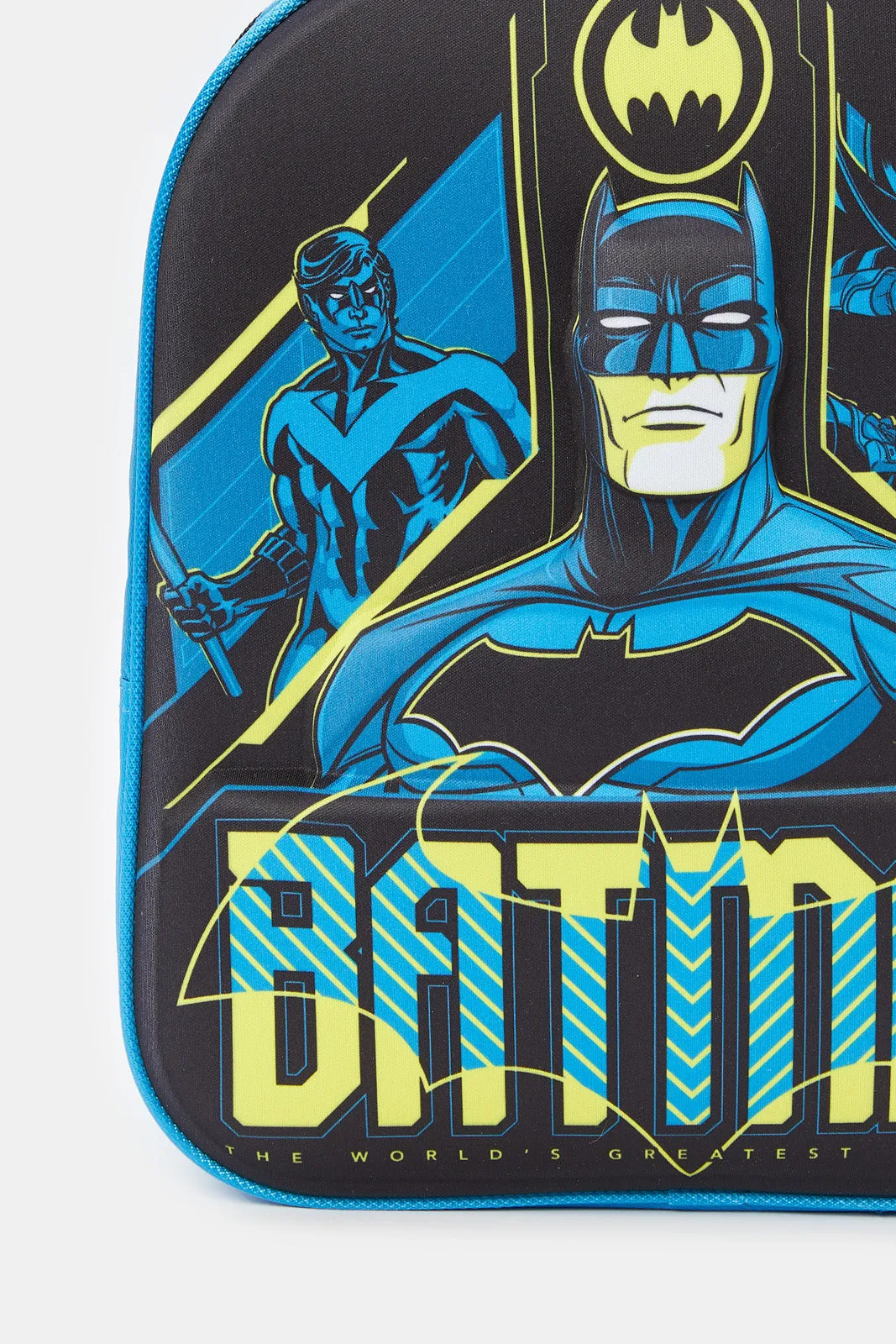 Boys Navy Batman 3D Backpack