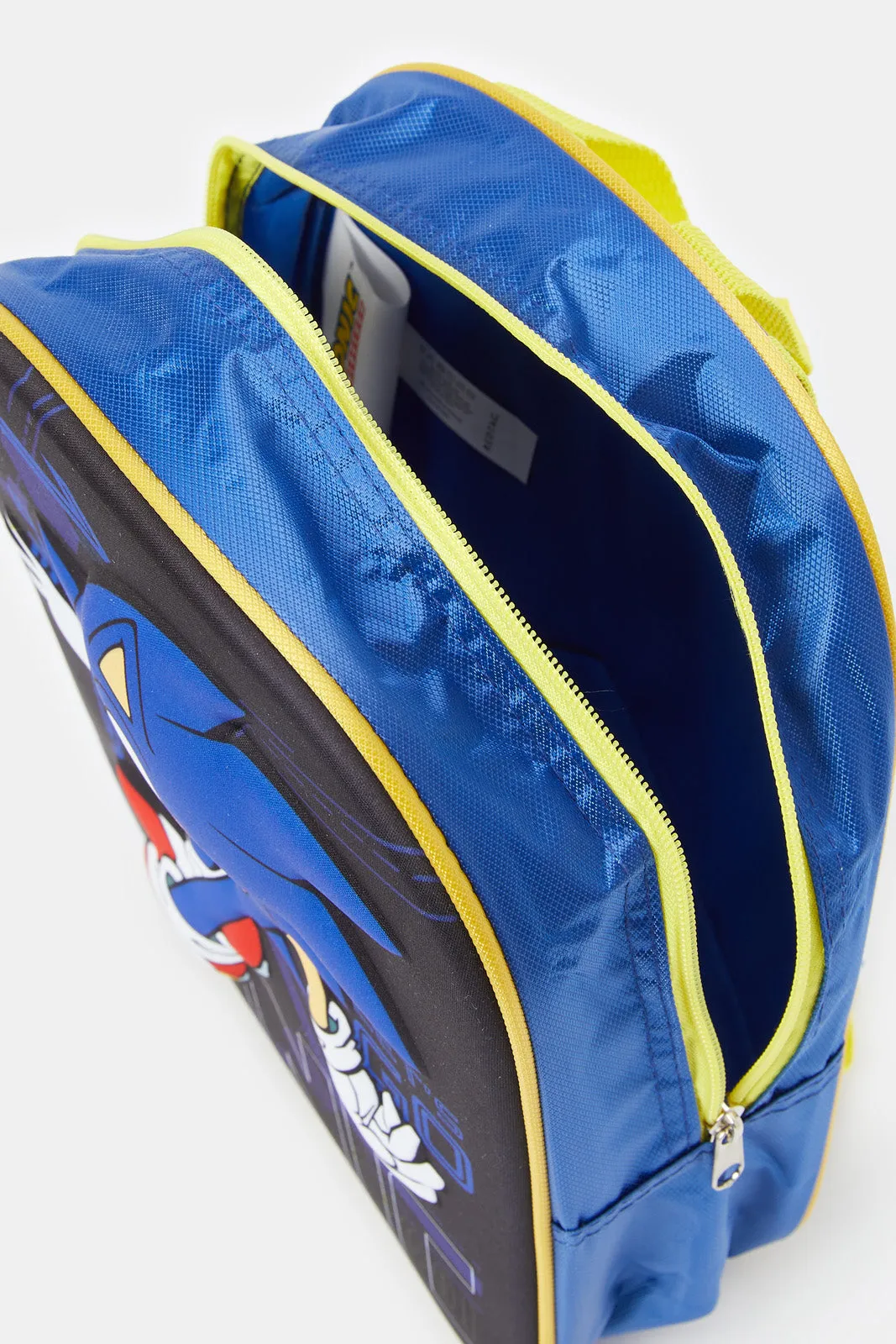 Boys Navy Sonic 3D Backpack