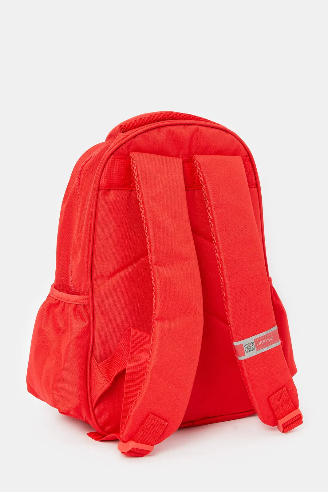 Boys Red Cars Print 14" Backpack