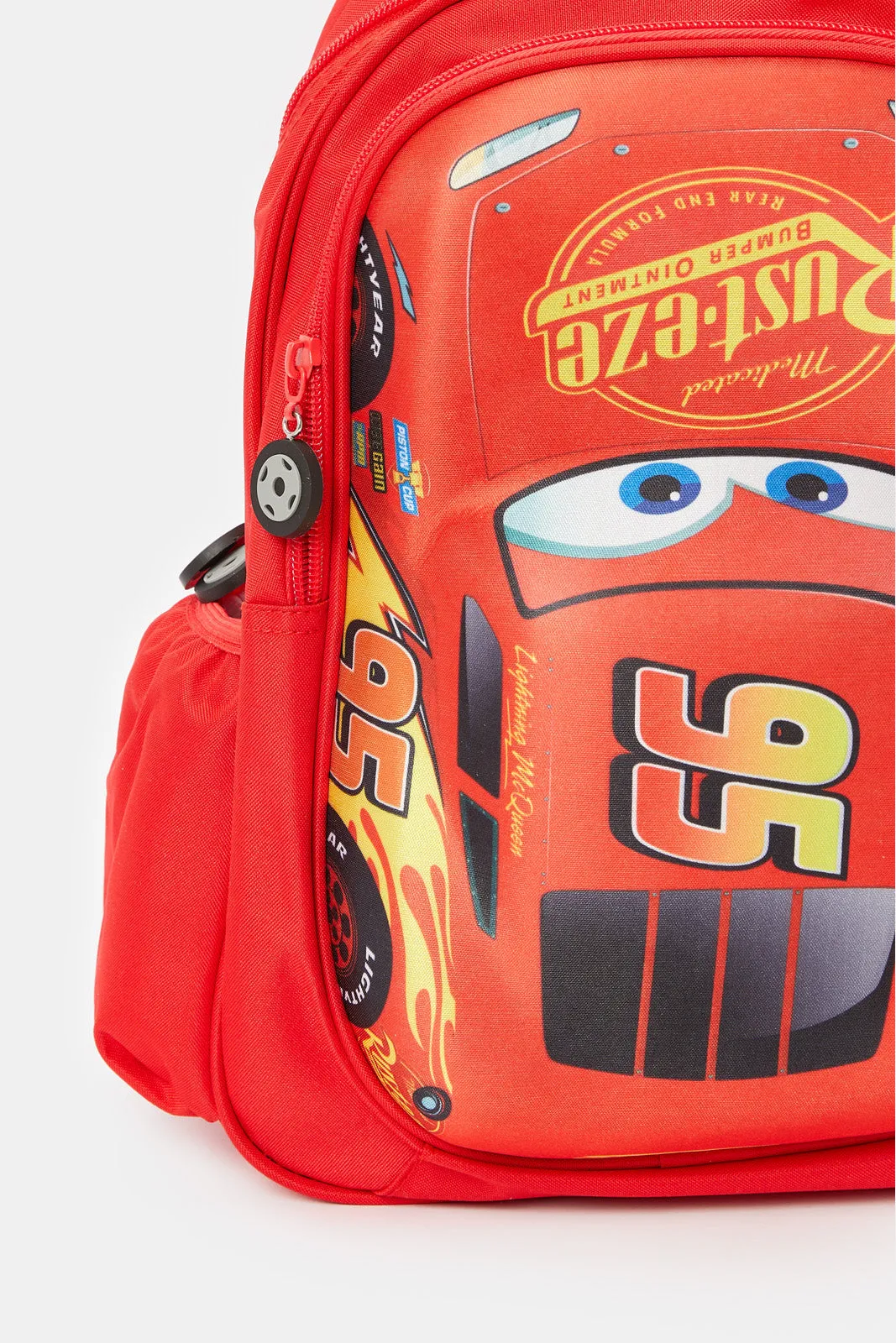 Boys Red Cars Print 14" Backpack