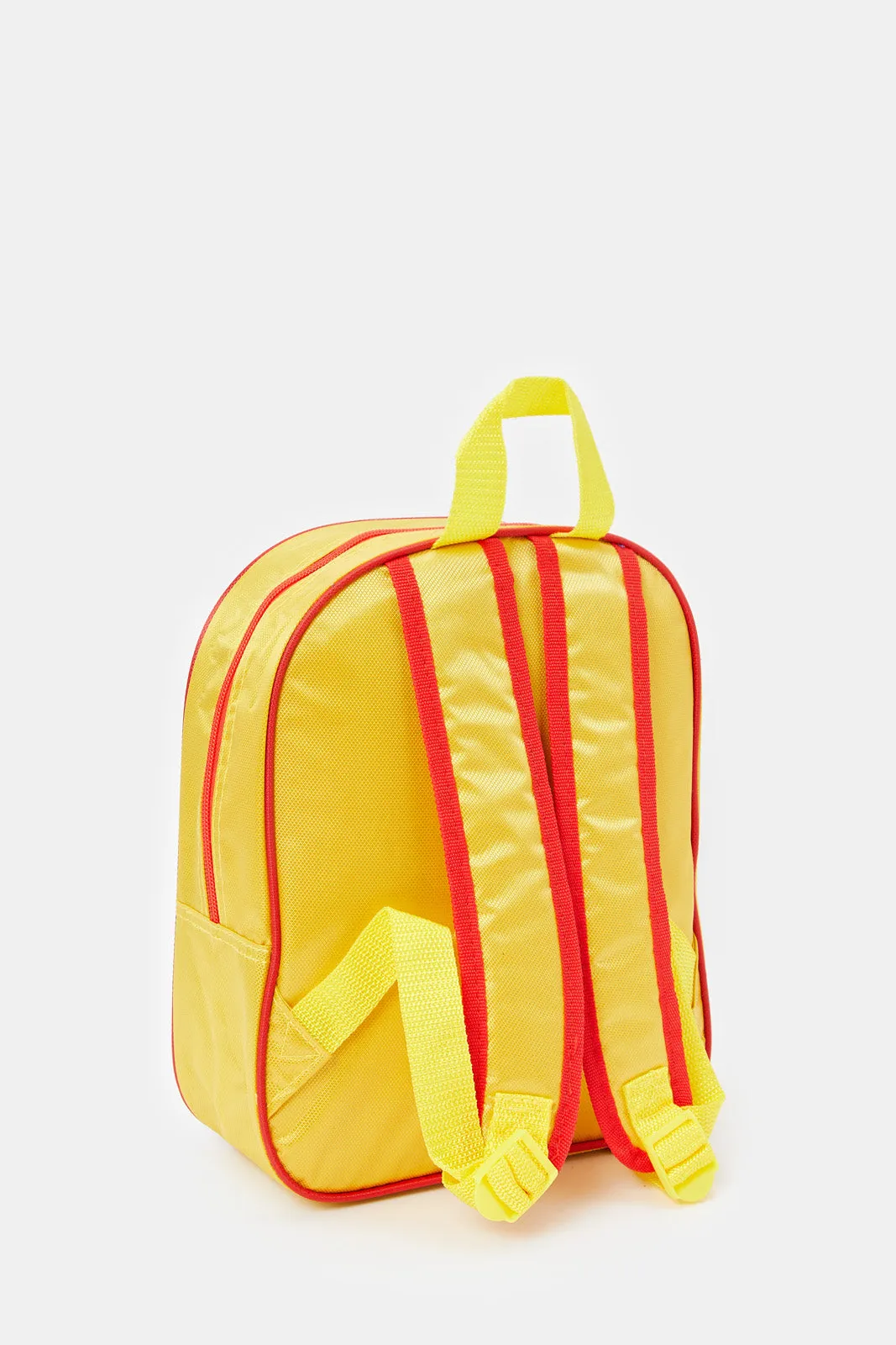 Boys Yellow Tom And Jerry 3D Backpack