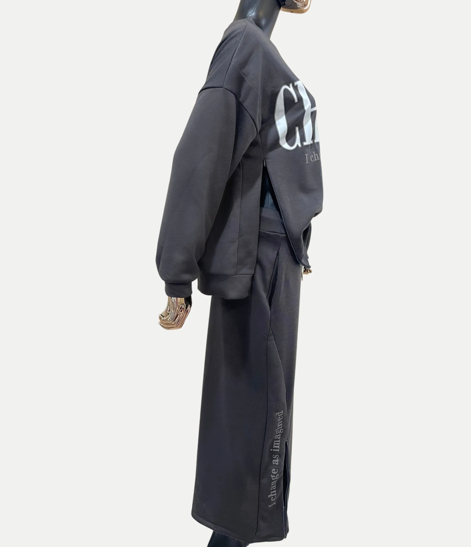 Change Sweat Skirt Set