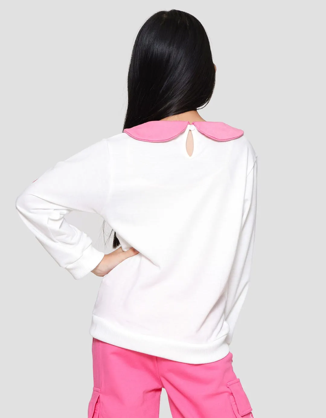Character Girl My Melody Sweater Anak Perempuan