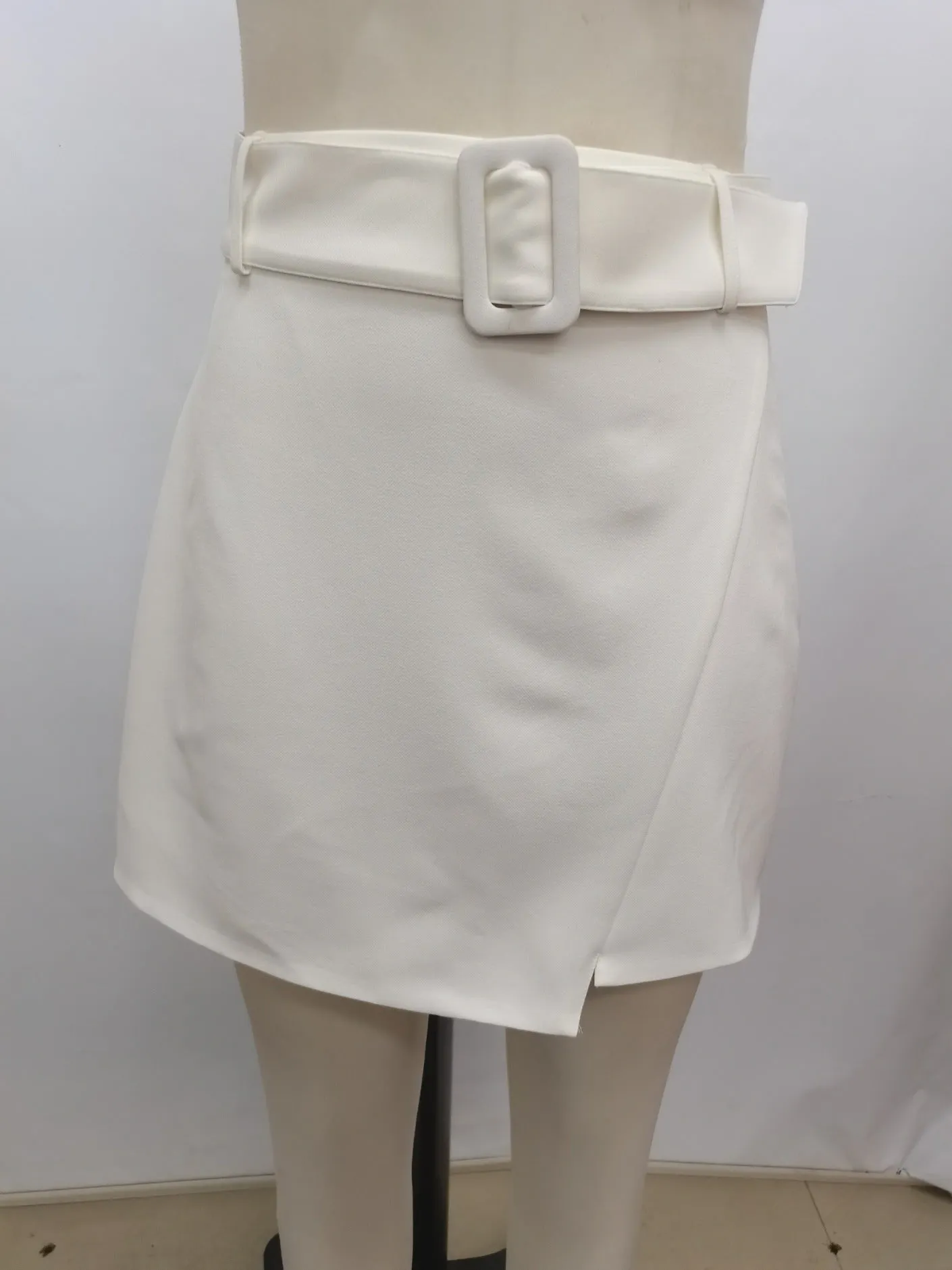 Chelsea Belted Mini Skirt