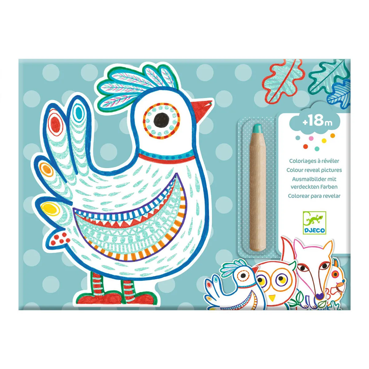 Djeco First Colouring - Forest Friends