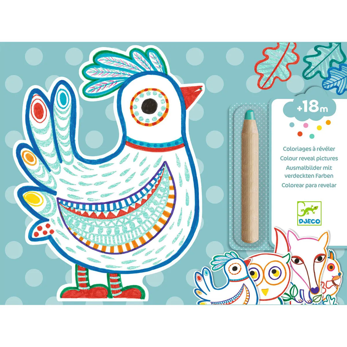 Djeco First Colouring - Forest Friends