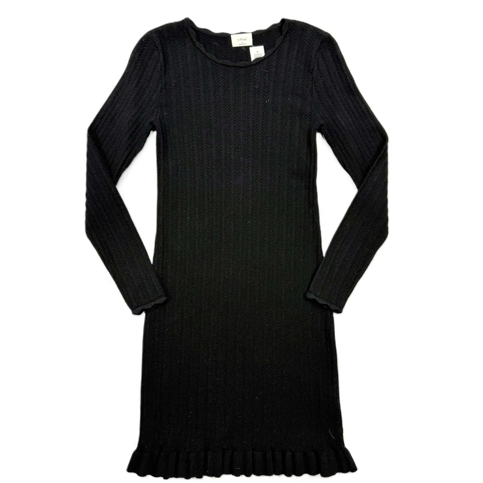 Dress Sweater By Wilfred In Black, Size: Xs
