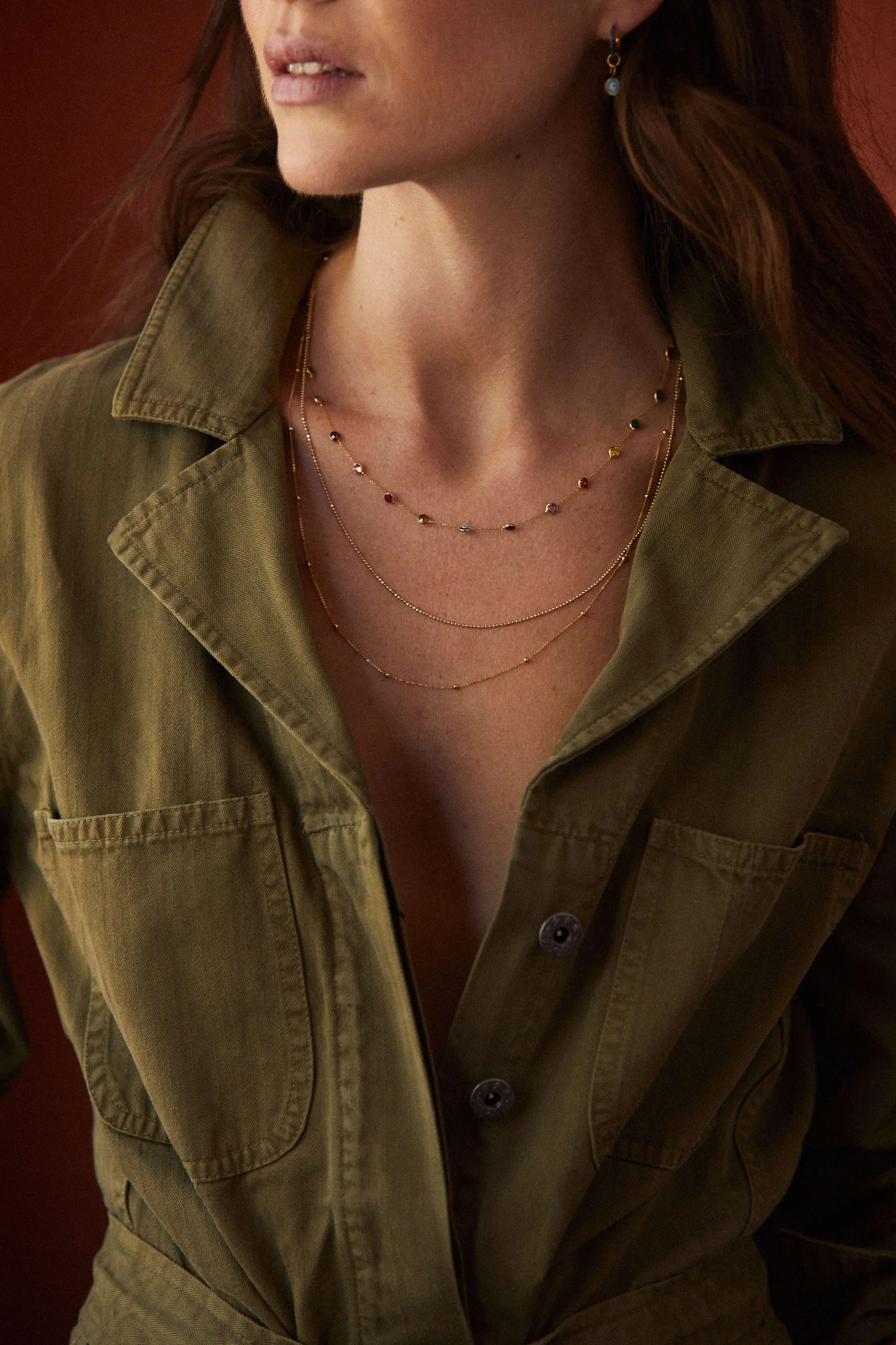 Esra Multiwrap Chain Multicoloured