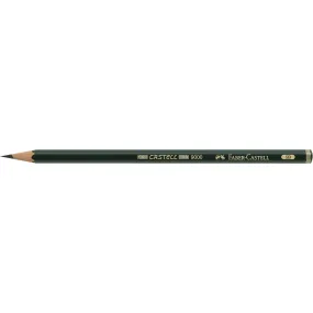 FABER-CASTELL GRAPHITE PENCIL CASTELL9000 5B