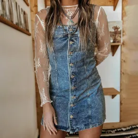Girlary-shop dress to impress outfits 2024 Early Autumn Sling Distressed Casual Western Style Slim Fit Denim Dress