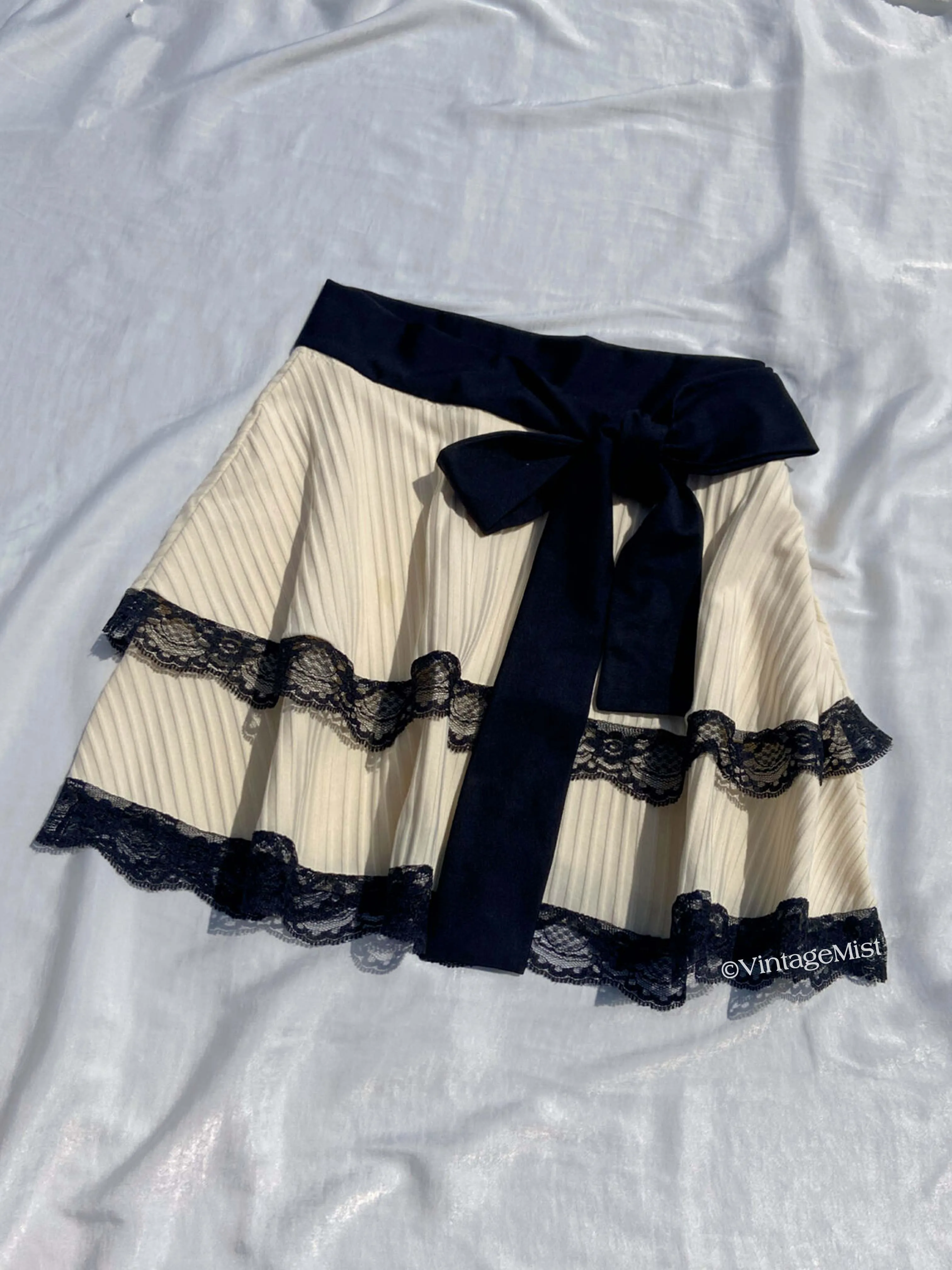 Halter Neck Top Lace Mini Skirt Outfit Set