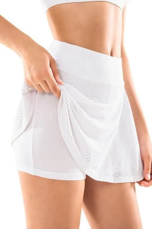 HIGH WAIST YOGA FASHION SPORTS SKIRT