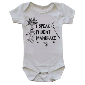 I Speak Fluent Mandrake Onesie - Short Sleeve