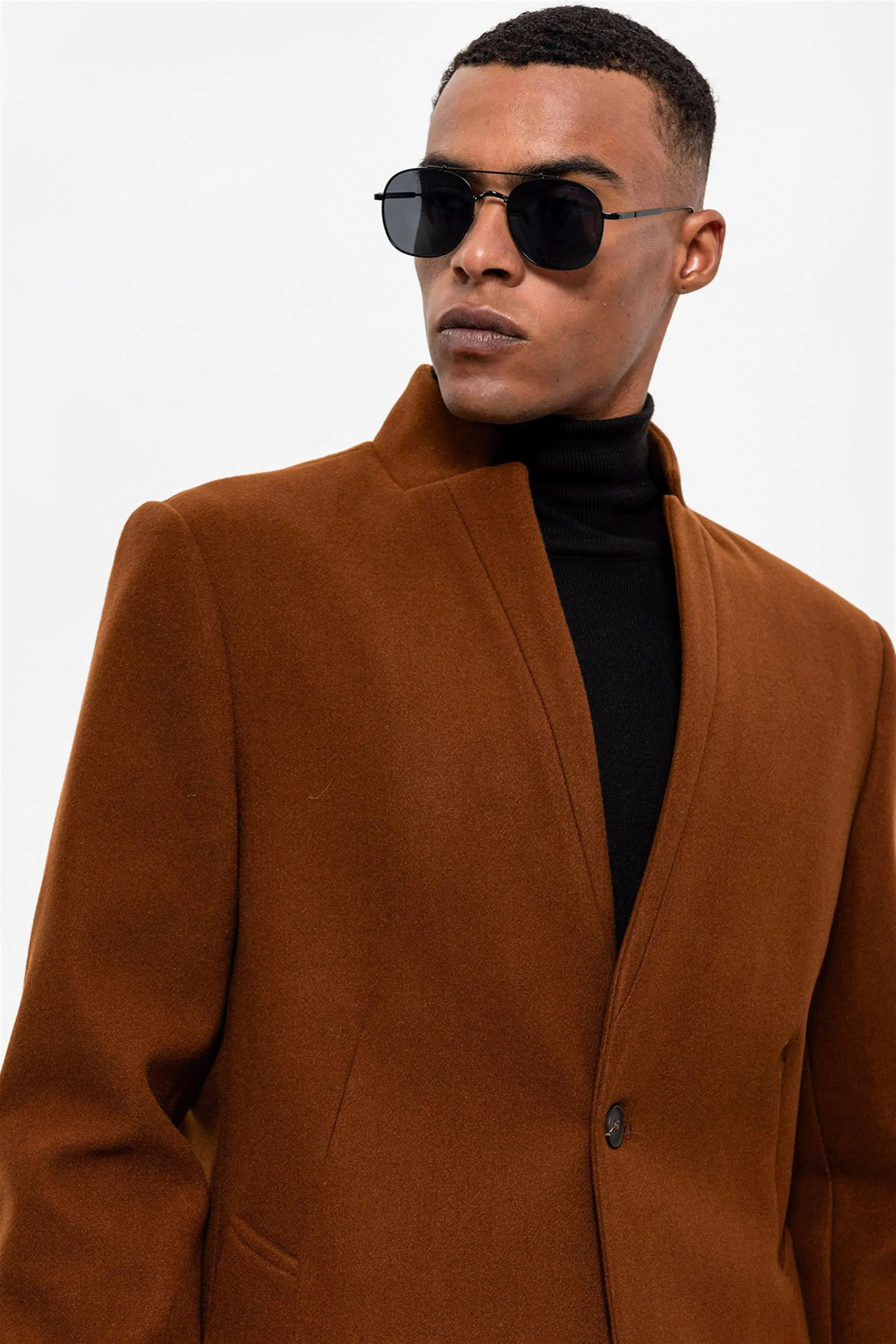 Judge Collar Men's Coat - Wessi