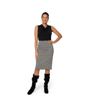 Leota Women's Pencil Skirt Gray Size Small