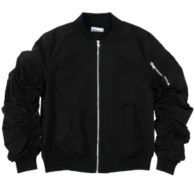 LIFTED ANCHORS BIRD BOMBER JACKET LAHL23-18 BLACK