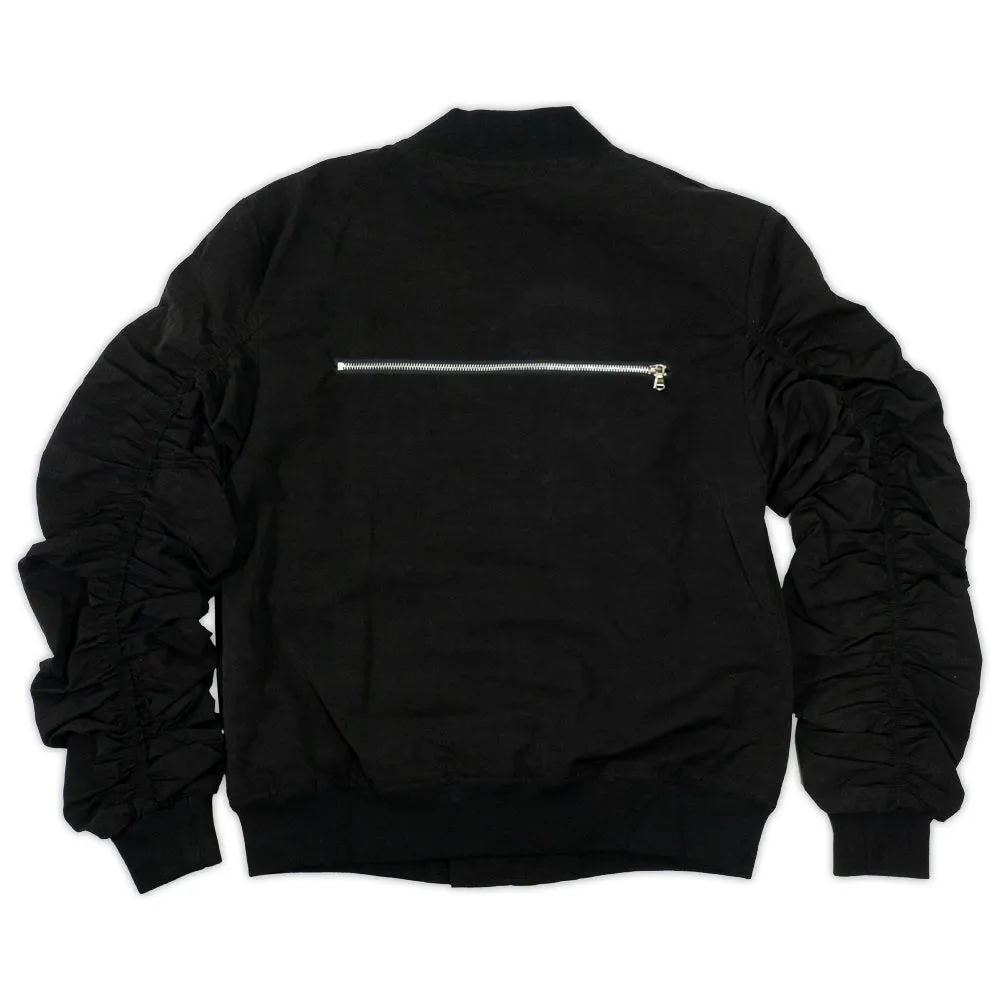 LIFTED ANCHORS BIRD BOMBER JACKET LAHL23-18 BLACK