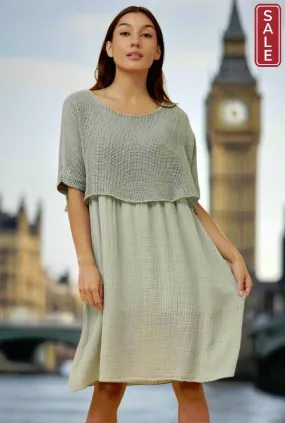 Mesh Layer Dress