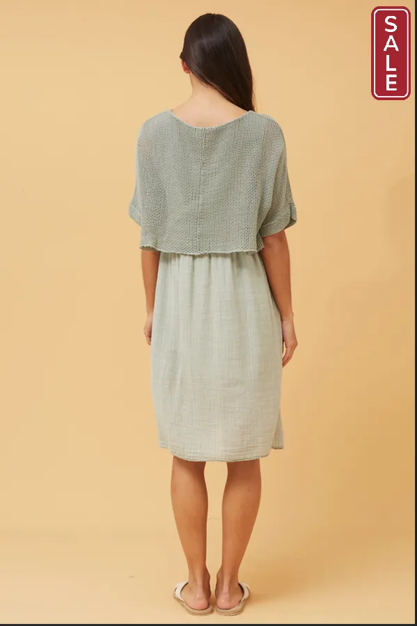 Mesh Layer Dress