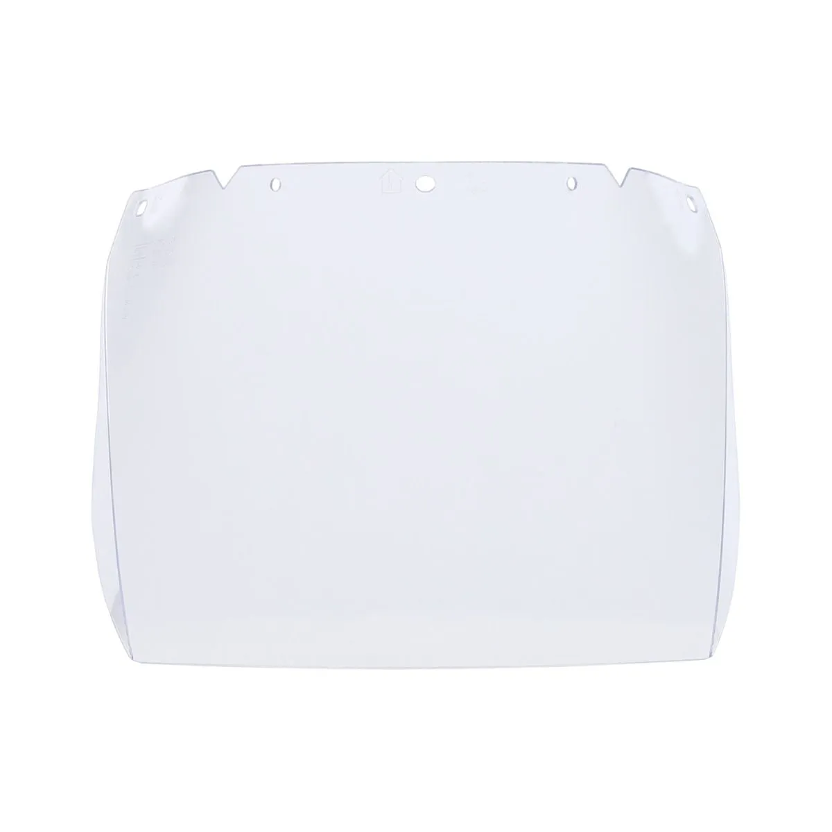 MSA V-Gard Hard Hat Visor Polycarbonate Clear Flat Anti-fog & Anti-scratch 10115839