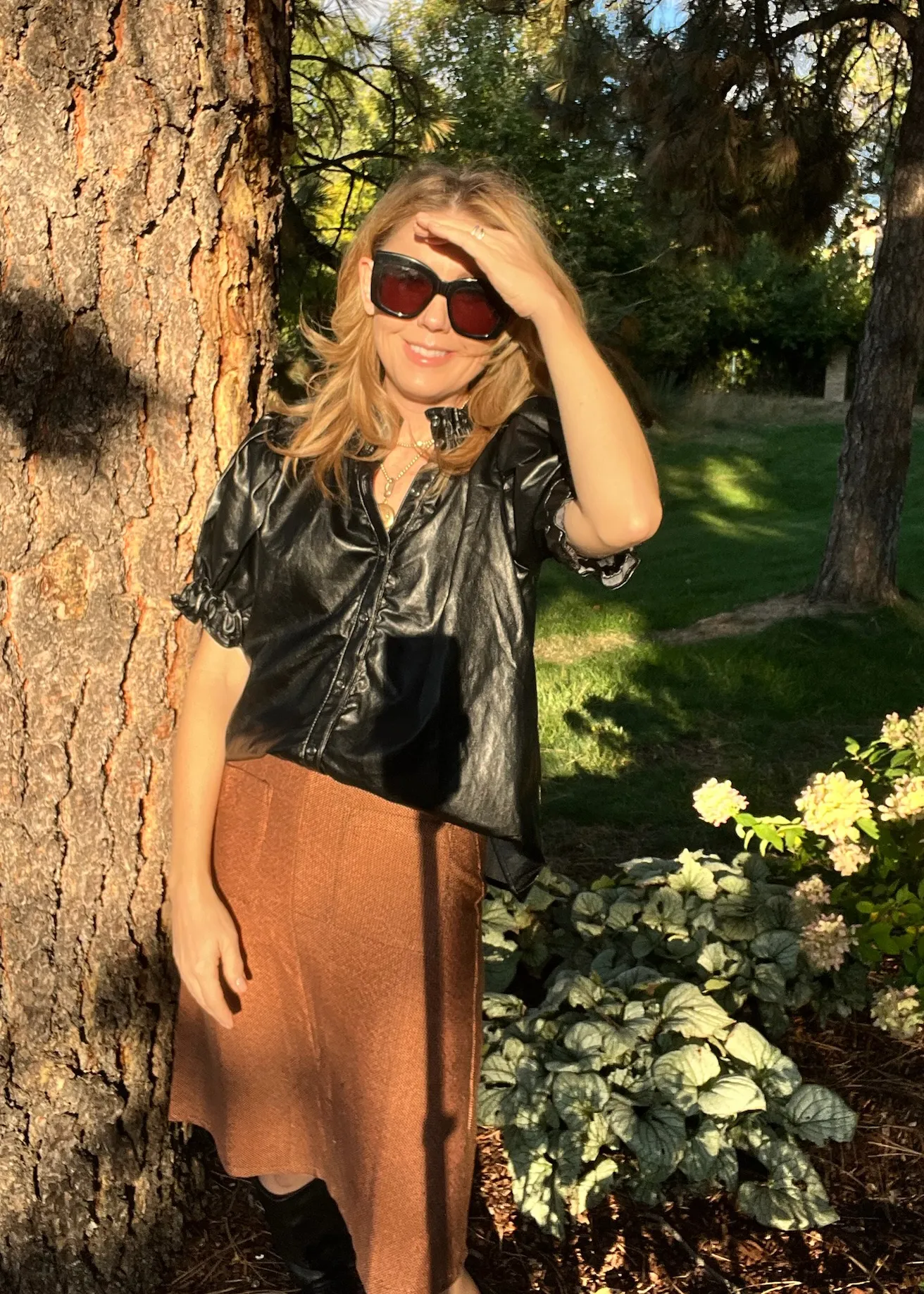 Patch Pocket Skirt Tweed (M. Shreveport Collab)