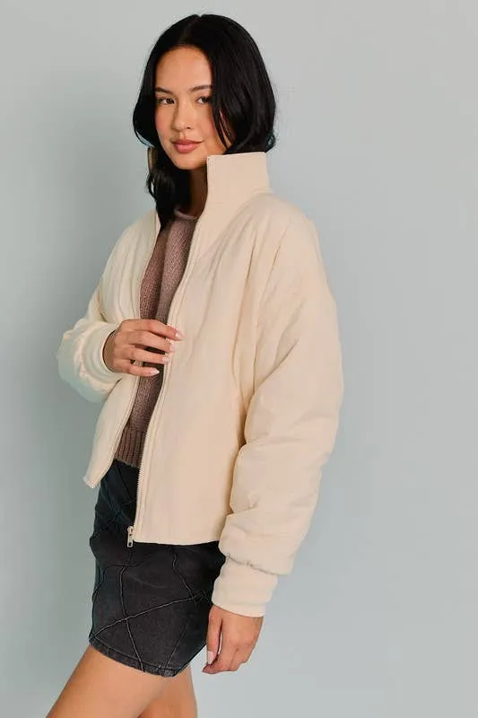 Paula Oversized Quilted Jacket