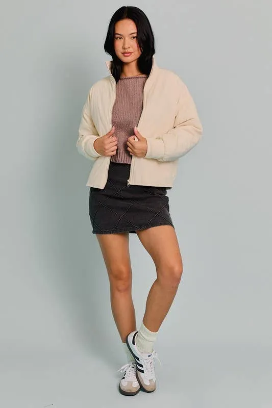Paula Oversized Quilted Jacket