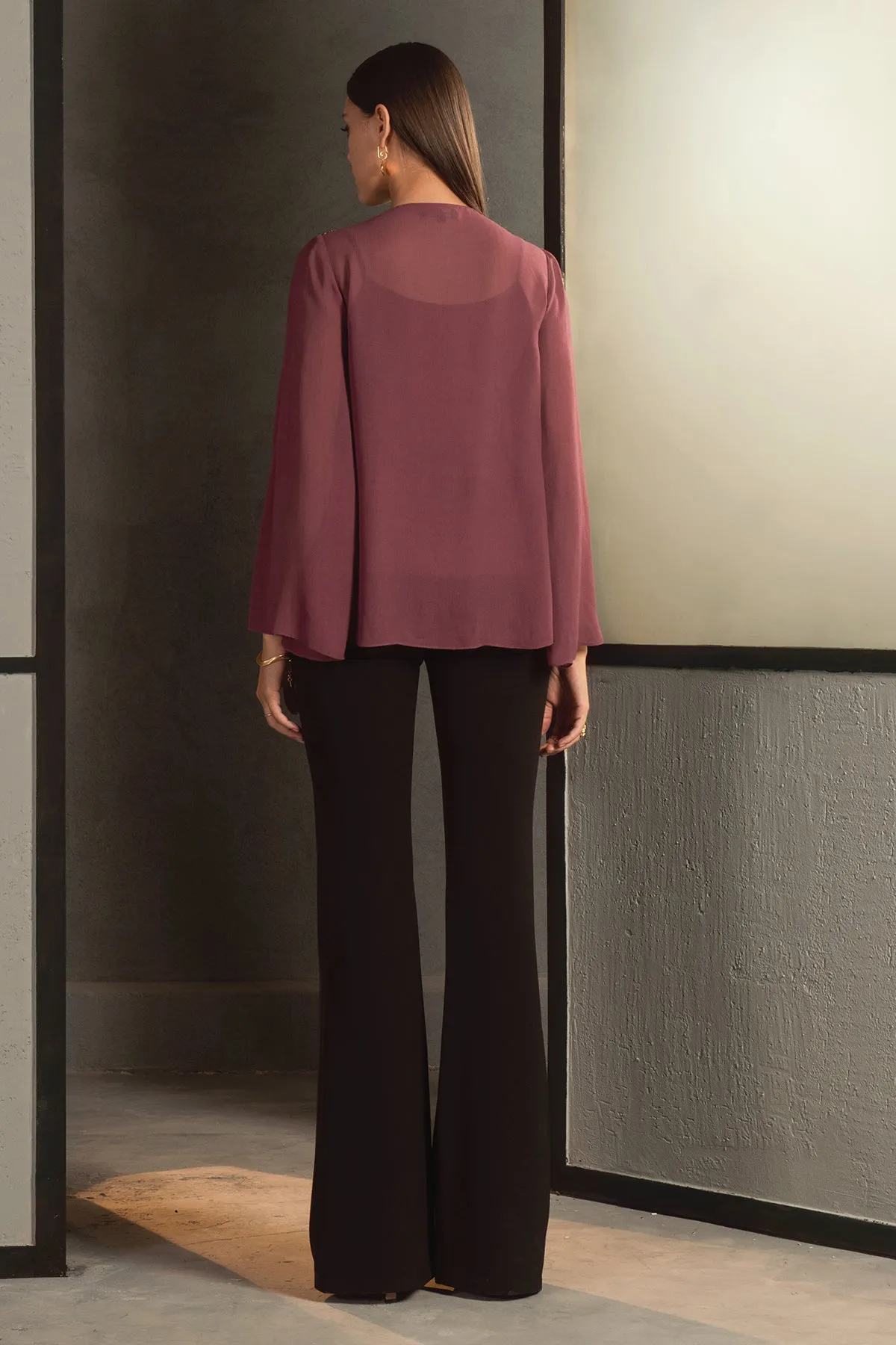 Pine Twist Double Layer Top