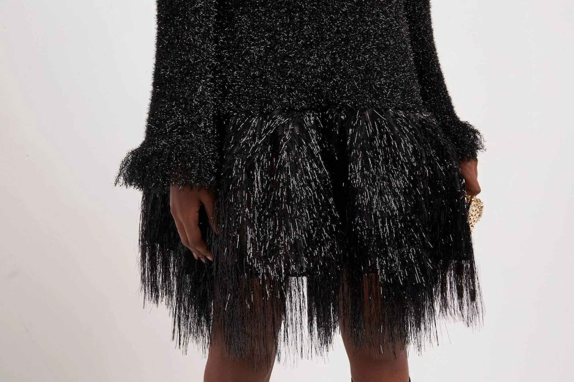 Rabanne Metallic Fringe Dress