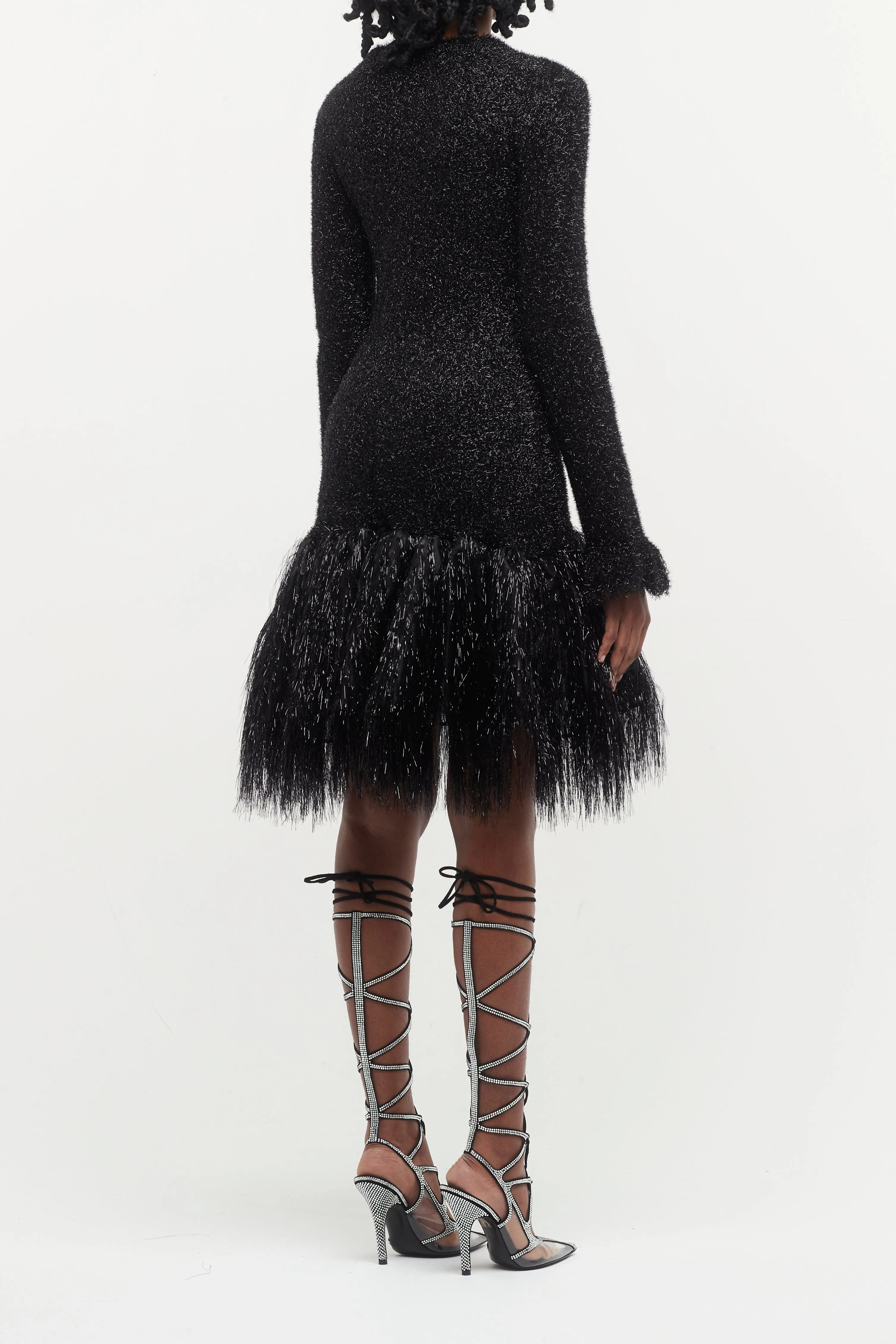 Rabanne Metallic Fringe Dress