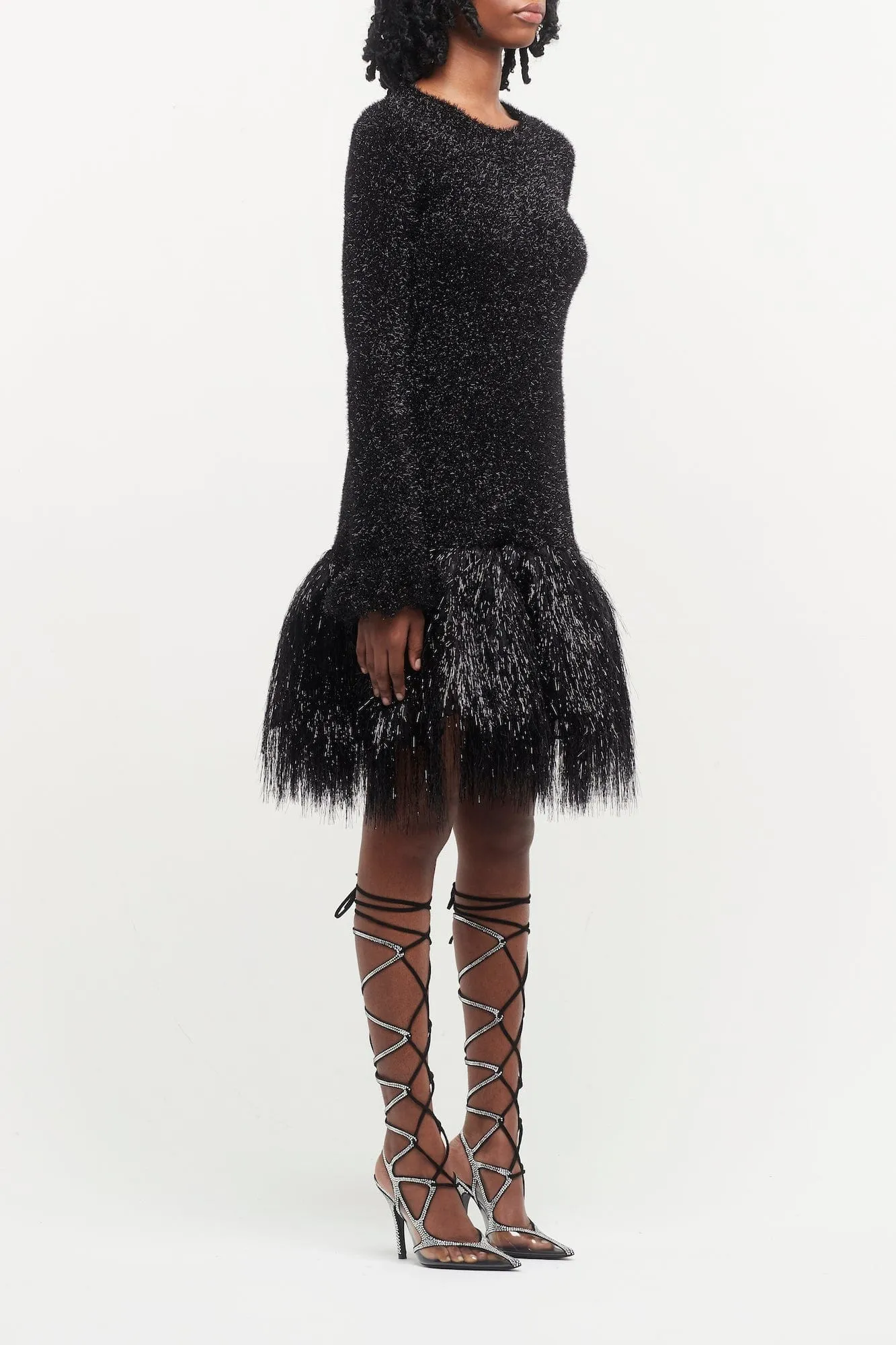 Rabanne Metallic Fringe Dress
