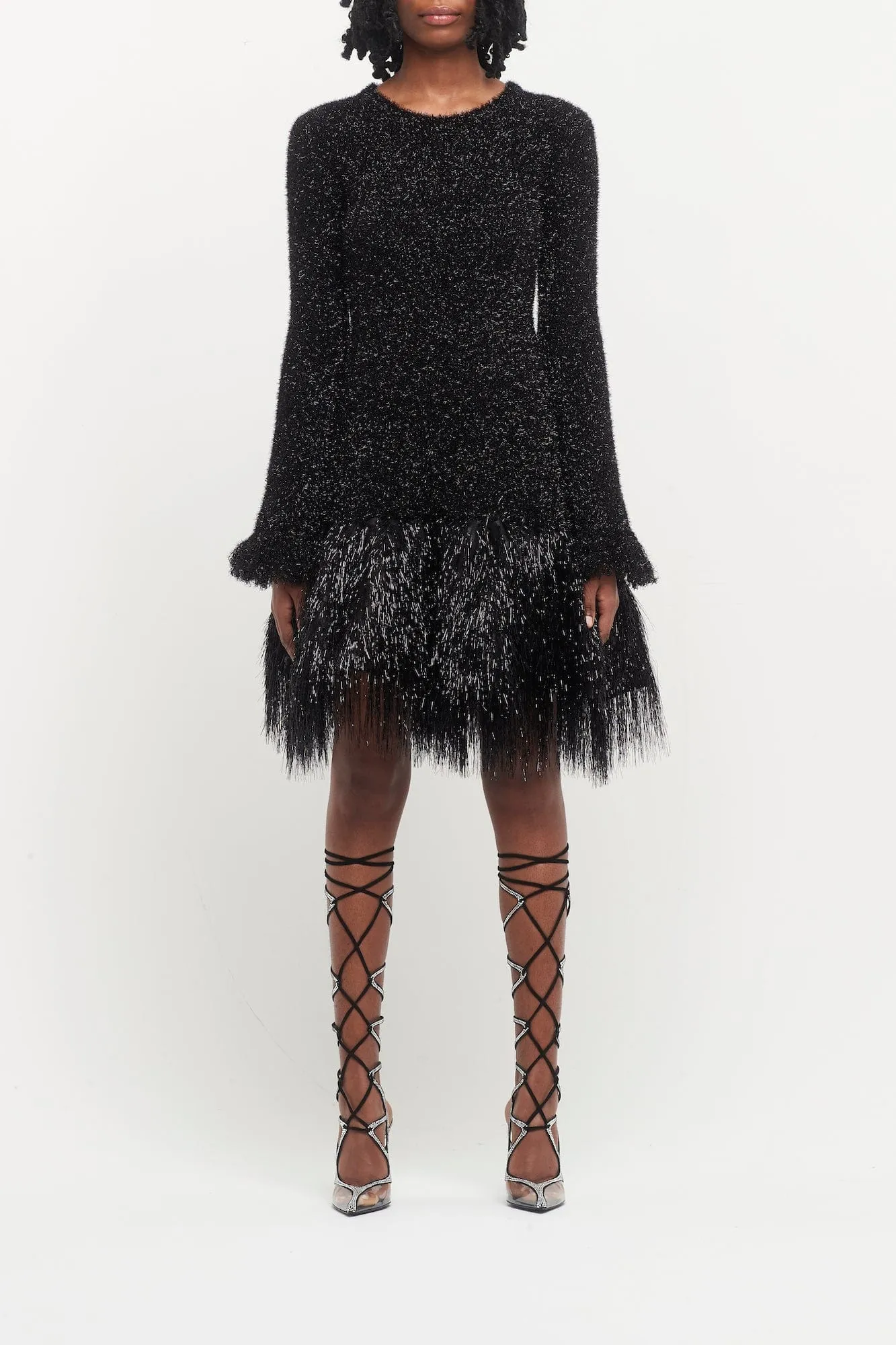 Rabanne Metallic Fringe Dress