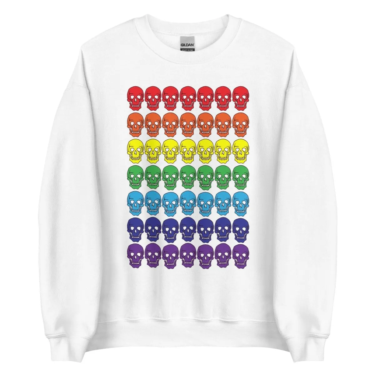 Rainbow Skulls Sweatshirt