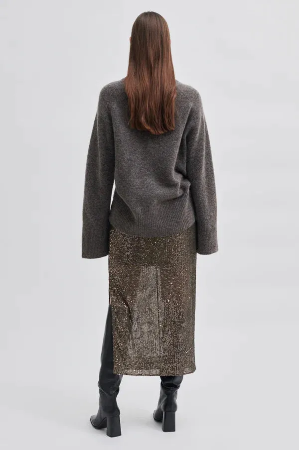 Second Female Moonshine Pencil Skirt - Major Brown