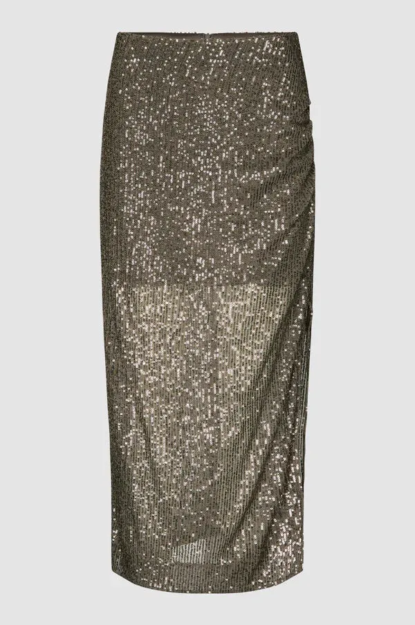 Second Female Moonshine Pencil Skirt - Major Brown