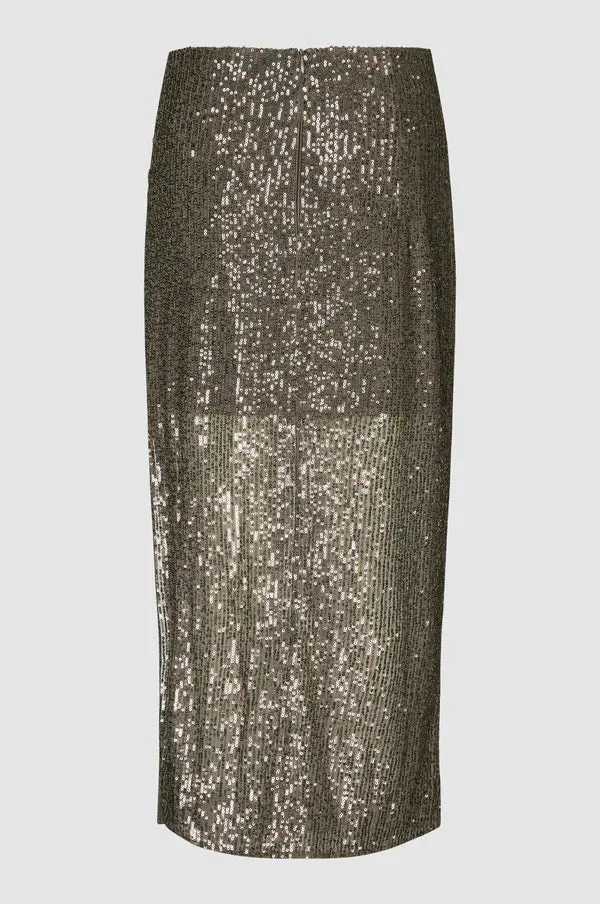 Second Female Moonshine Pencil Skirt - Major Brown