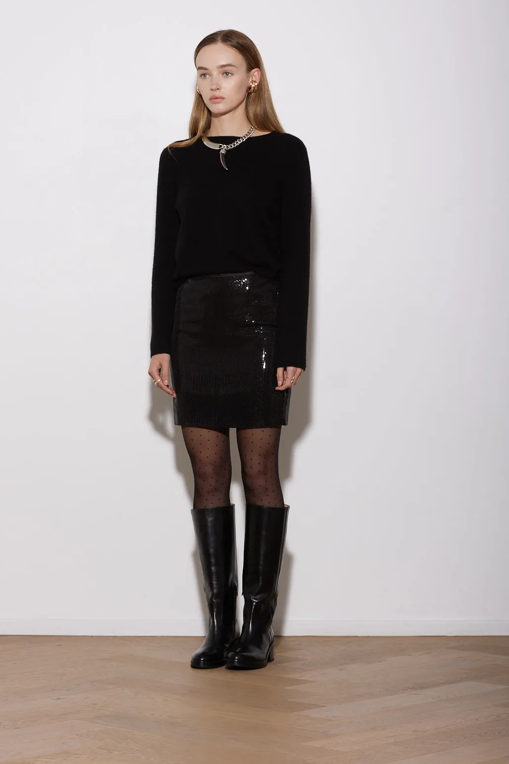 SEQUIN HIPSTER MINI