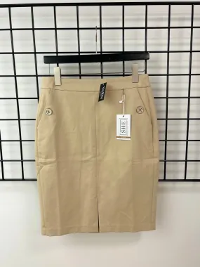 Size 4 Irish Cream Pencil Skirt