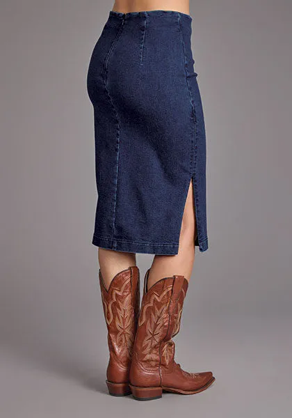Stetson Stretch Denim Skirt