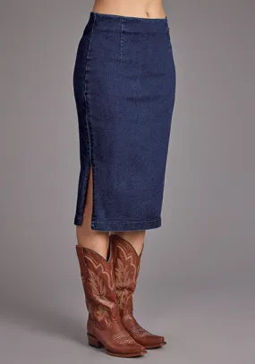 Stetson Stretch Denim Skirt