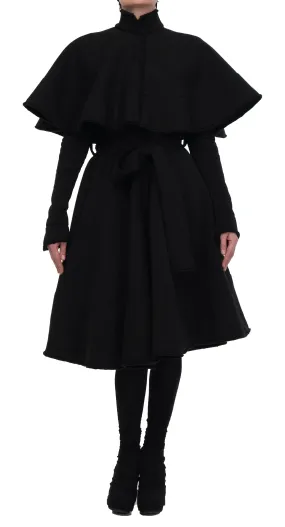Sweatshirt Cape Coat