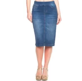 Tabitha Denim Skirt- Vintage Wash