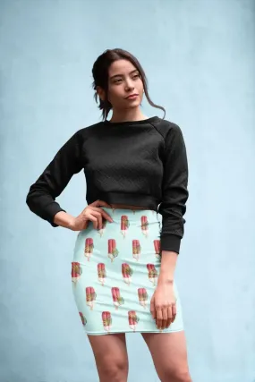 TROPICAL POPSICLES Pencil Skirt